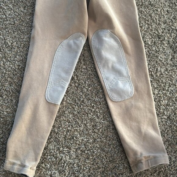 Elation Women’s Size 28R Tan Knee Patch Horseback Riding BreechesB17 - Picture 3 of 11